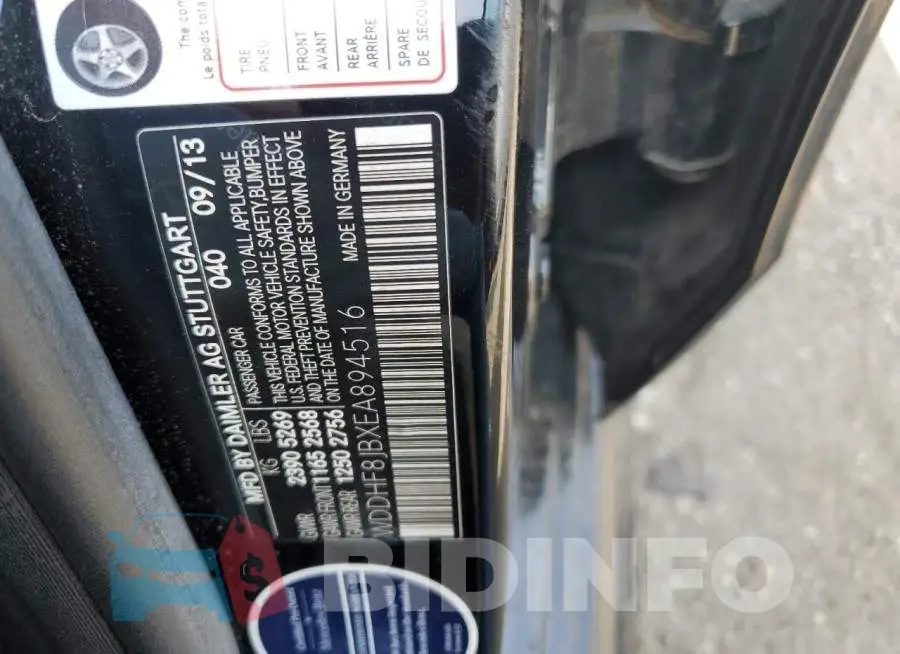 WDDHF8JBXEA894516 Photo# 12