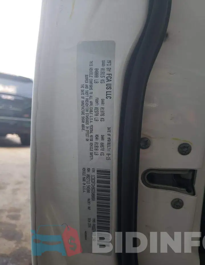 1C3CDFDH9GD508060 Photo# 12