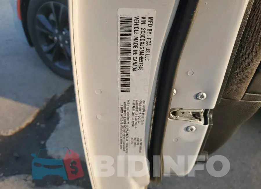 2C3CDXJG8MH557945 Photo# 12