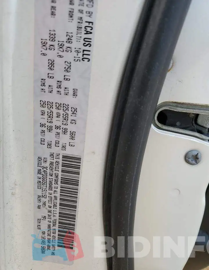 3C4PDDGG5GT151152 Photo# 14