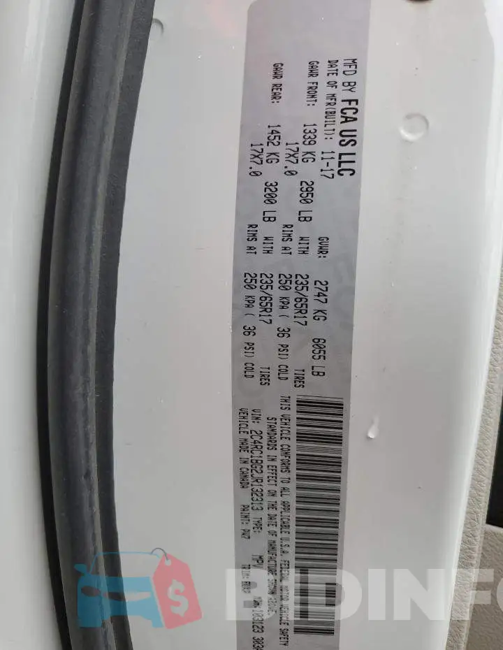 2C4RC1BG2JR132313 Photo# 13