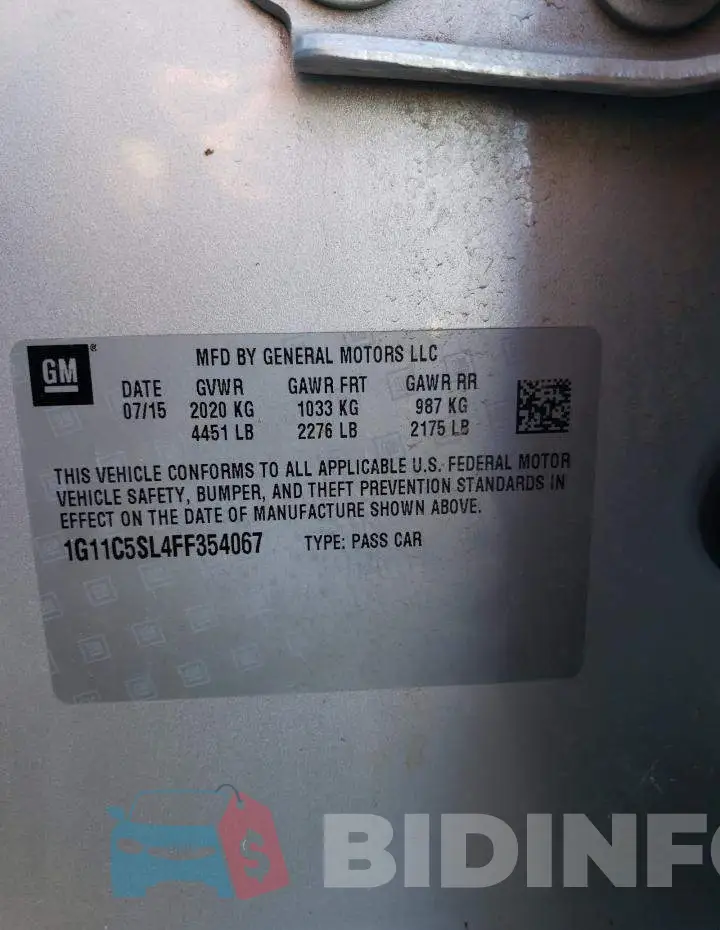 1G11C5SL4FF354067 Photo# 12