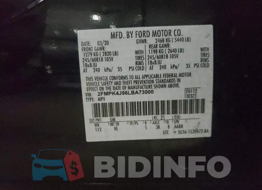 2FMPK4J96LBA73000 Photo# 13