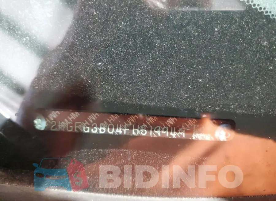 2HGFG3B04FH519949 Photo# 12
