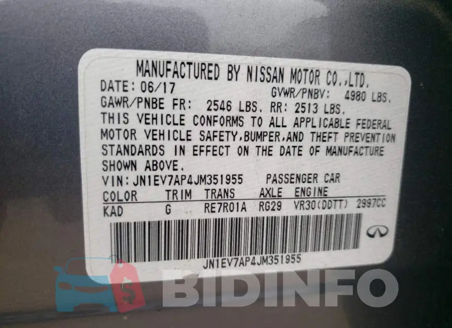 JN1EV7AP4JM351955 Photo# 12