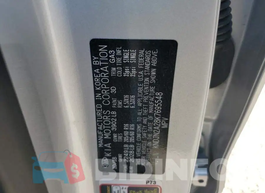 KNDJN2A28K7695548 Photo# 12