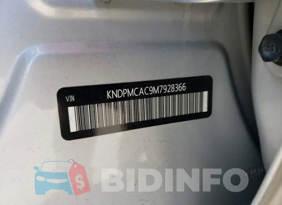 KNDPMCAC9M7928366 Photo# 12