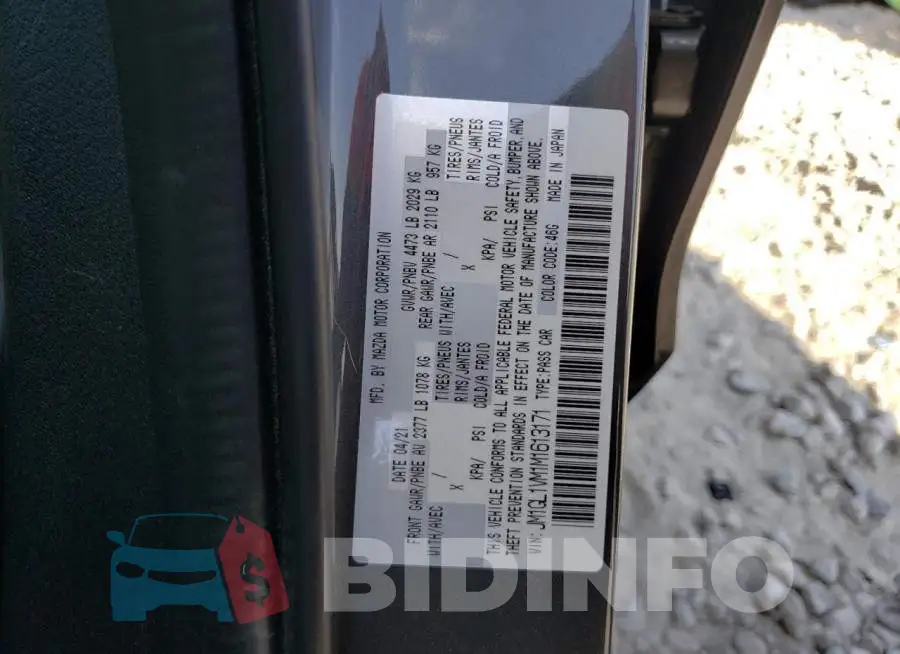 JM1GL1VM1M1613171 Photo# 12