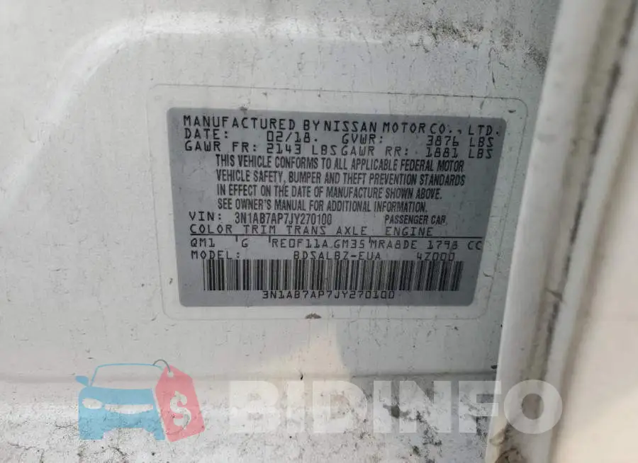 3N1AB7AP7JY270100 Photo# 12