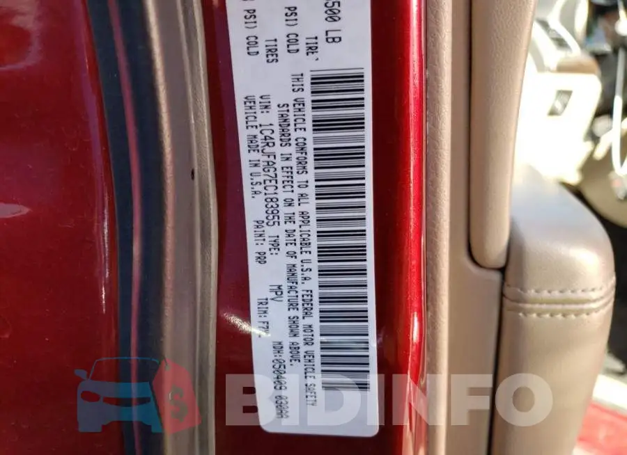 1C4RJFAG7EC183955 Photo# 12