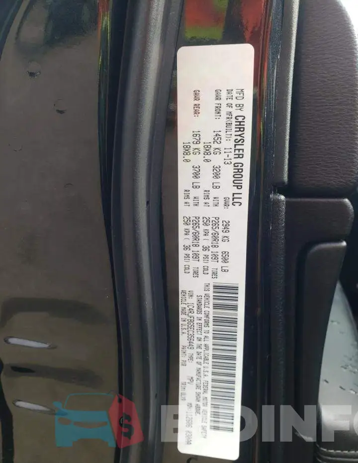 1C4RJFBG5EC356449 Photo# 13