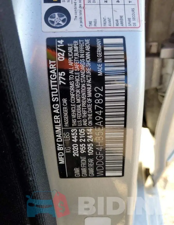 WDDGF4HB5EA947892 Photo# 12
