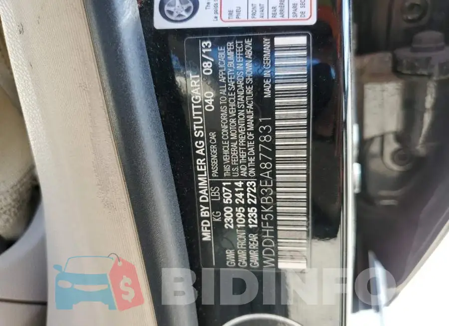WDDHF5KB3EA877831 Photo# 12