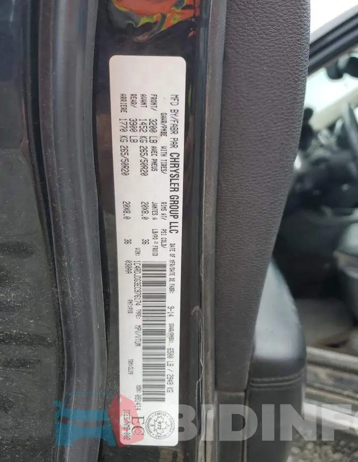1C4RDJDG3EC976174 Photo# 13