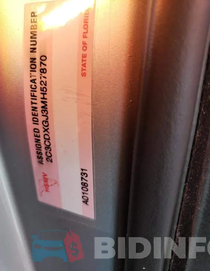 2C3CDXGJ3MH527870 Photo# 12