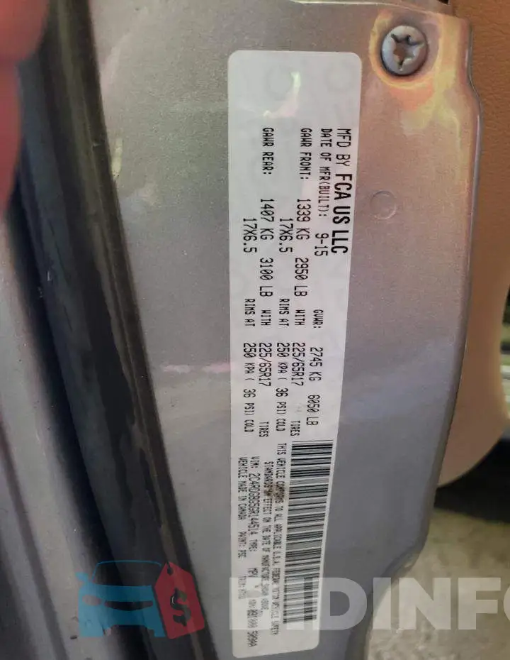 2C4RDGBG5GR144514 Photo# 14