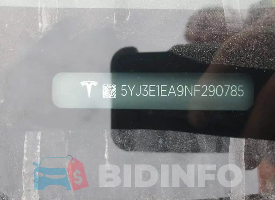 5YJ3E1EA9NF290785 Photo# 12