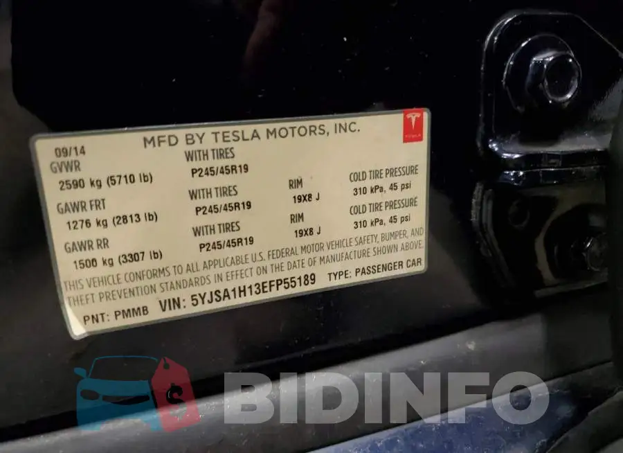 5YJSA1H13EFP55189 Photo# 13