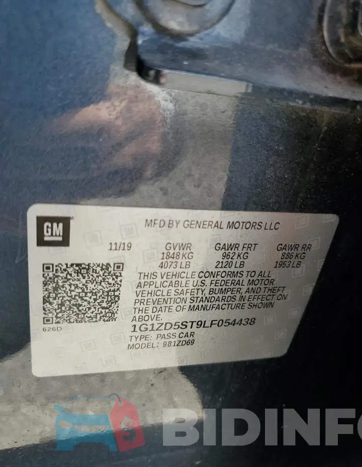 1G1ZD5ST9LF054438 Photo# 12