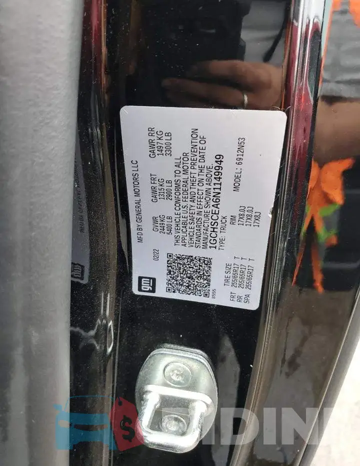 1GCHSCEA6N1149949 Photo# 13