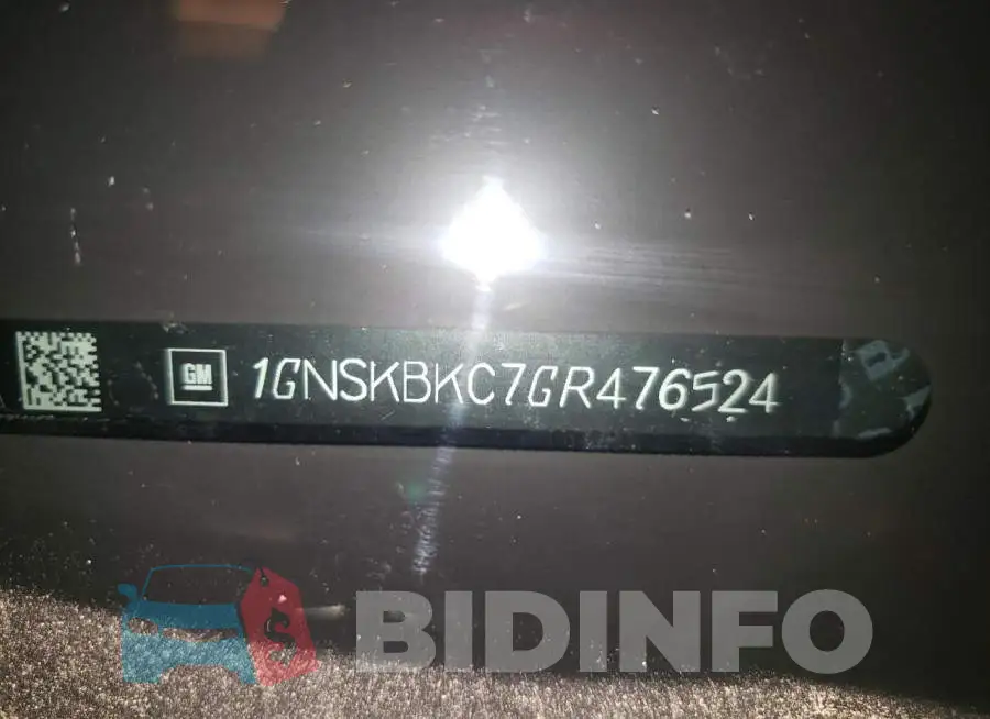 1GNSKBKC7GR476524 Photo# 14