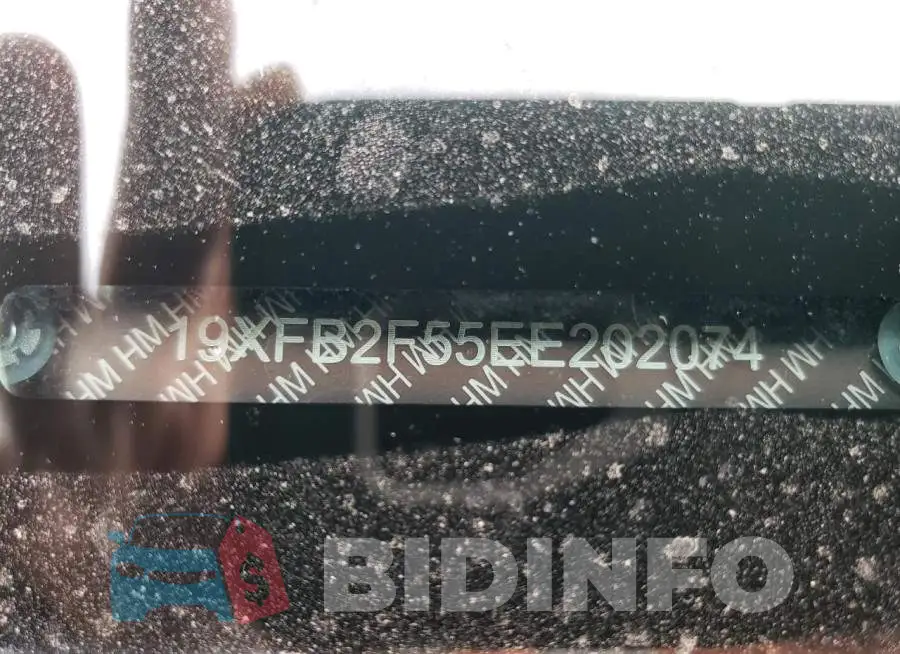 19XFB2F55EE202074 Photo# 13
