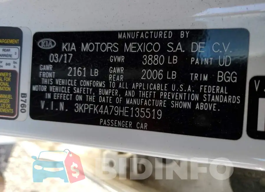 3KPFK4A79HE135519 Photo# 12