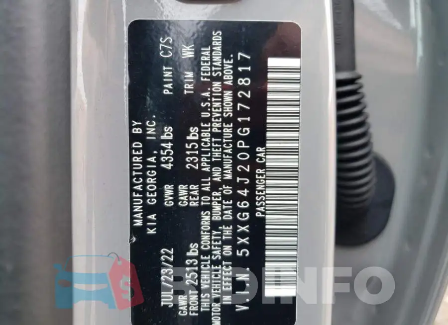 5XXG64J20PG172817 Photo# 12
