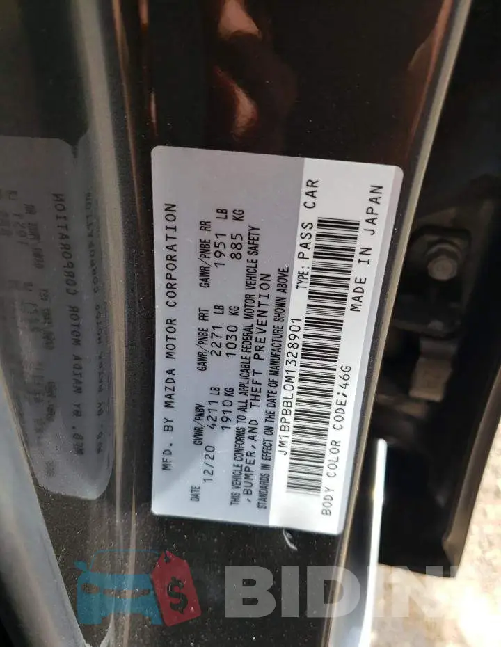 JM1BPBBL0M1328901 Photo# 12