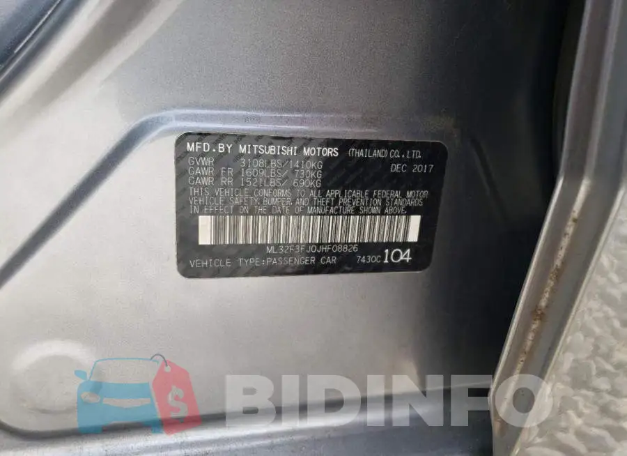 ML32F3FJ0JHF08826 Photo# 12