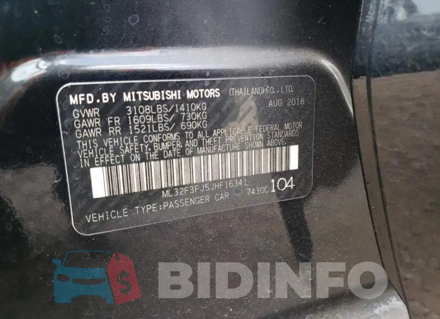 ML32F3FJ5JHF16341 Photo# 12