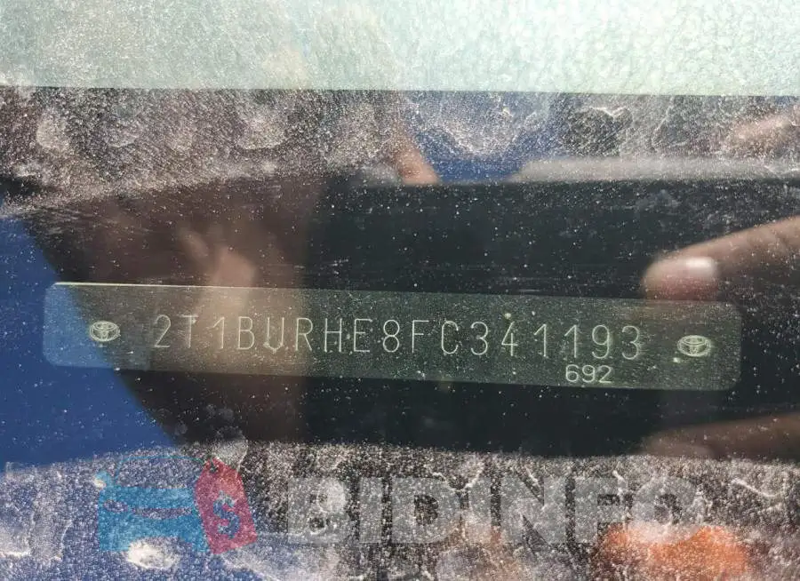 2T1BURHE8FC341193 Photo# 12