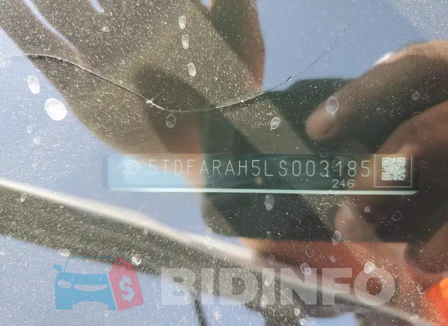 5TDFARAH5LS003185 Photo# 14