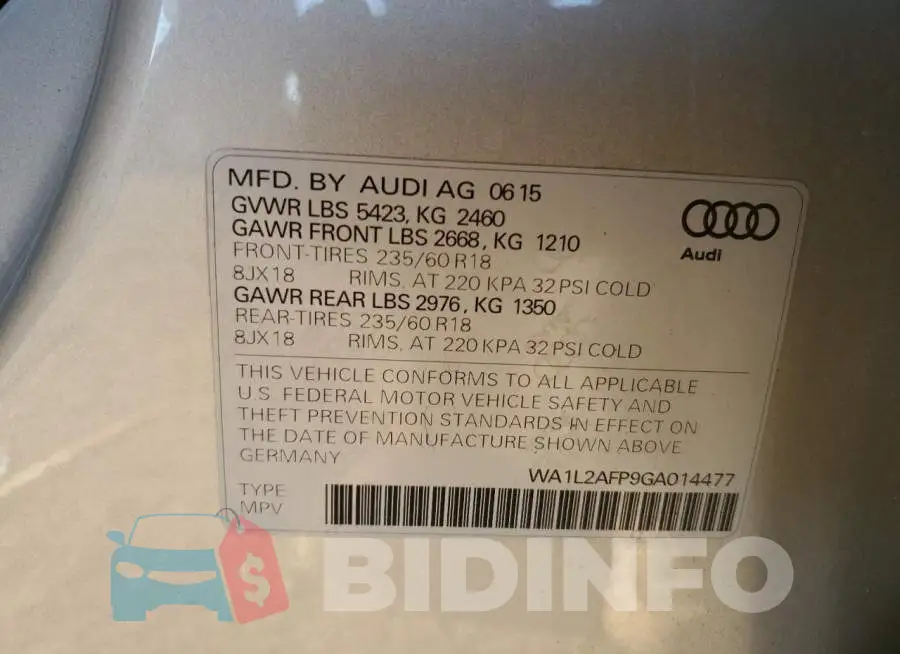 WA1L2AFP9GA014477 Photo# 14