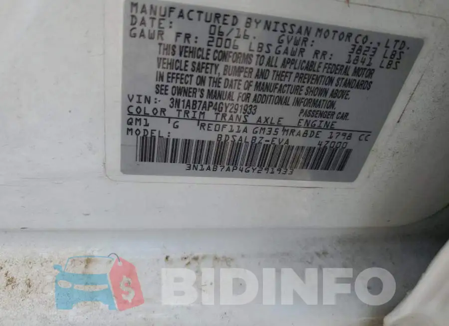 3N1AB7AP4GY291933 Photo# 12