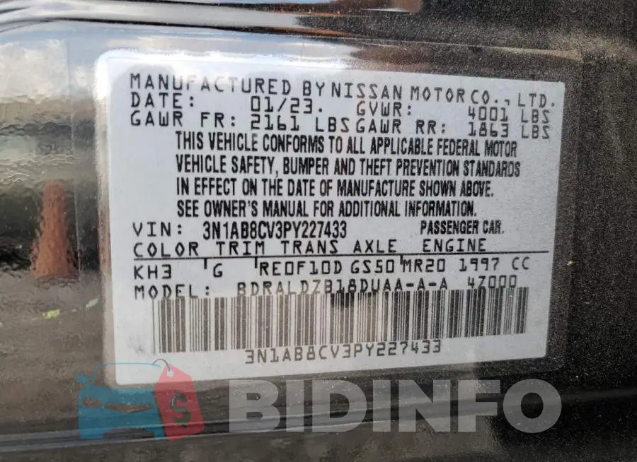 3N1AB8CV3PY227433 Photo# 12