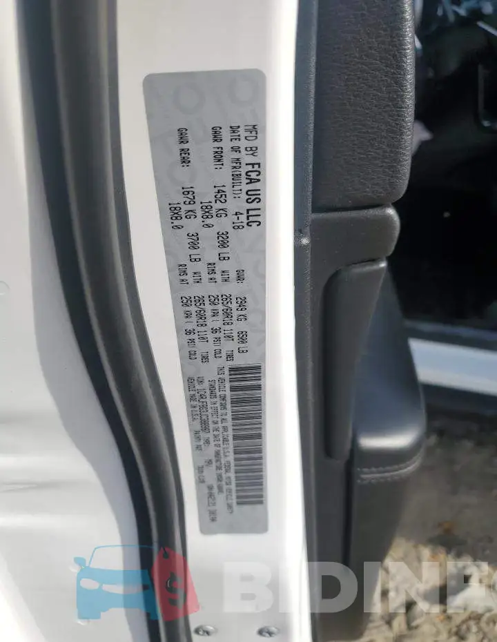1C4RJFBG3JC388987 Photo# 12