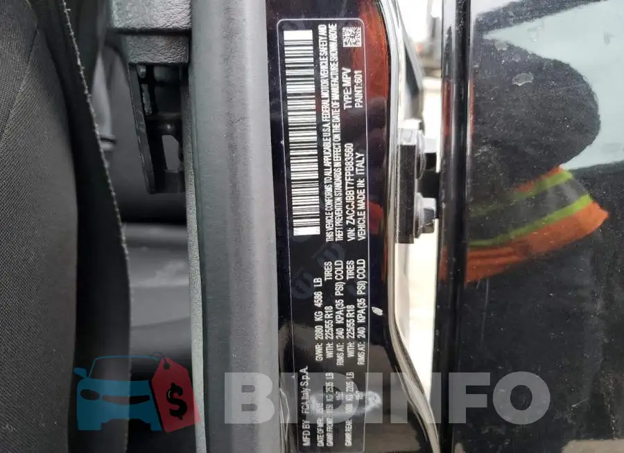 ZACCJBBT7FPB83560 Photo# 13