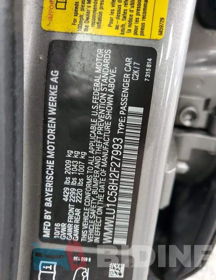 WMWLU1C58H2F27993 Photo# 13
