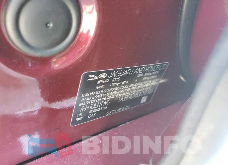 SAJBF4BV8GCY07965 Photo# 12