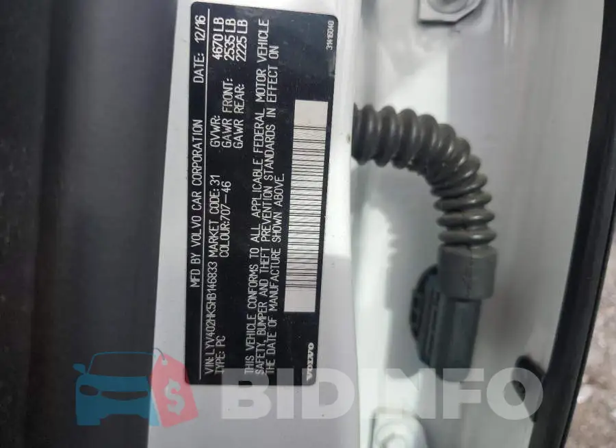 LYV402HK5HB146833 Photo# 12