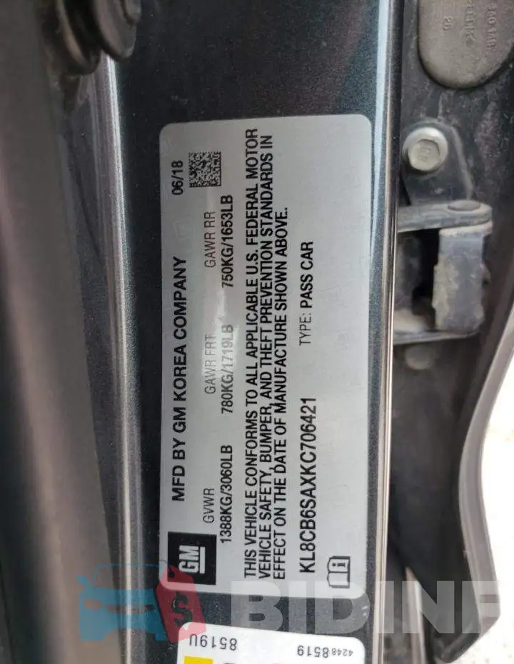 KL8CB6SAXKC706421 Photo# 12