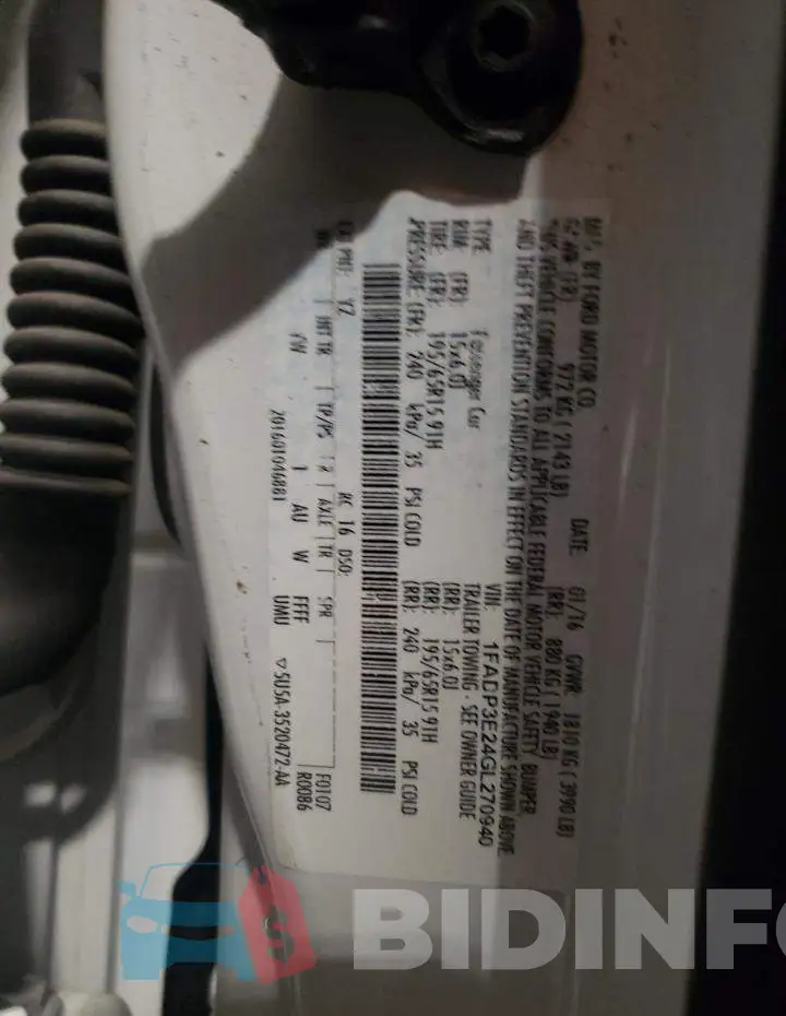 1FADP3E24GL270940 Photo# 12