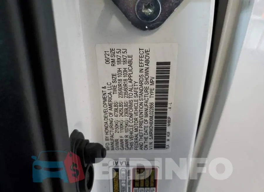 5J6RW2H8XML022856 Photo# 13