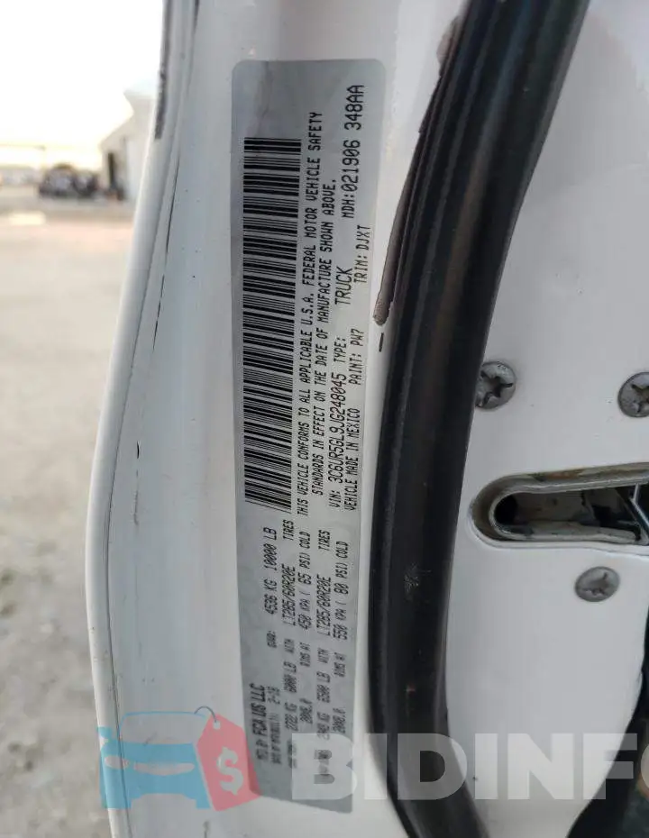 3C6UR5GL9JG248045 Photo# 13