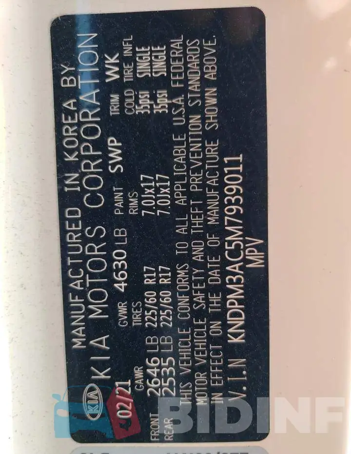 KNDPM3AC5M7939011 Photo# 12