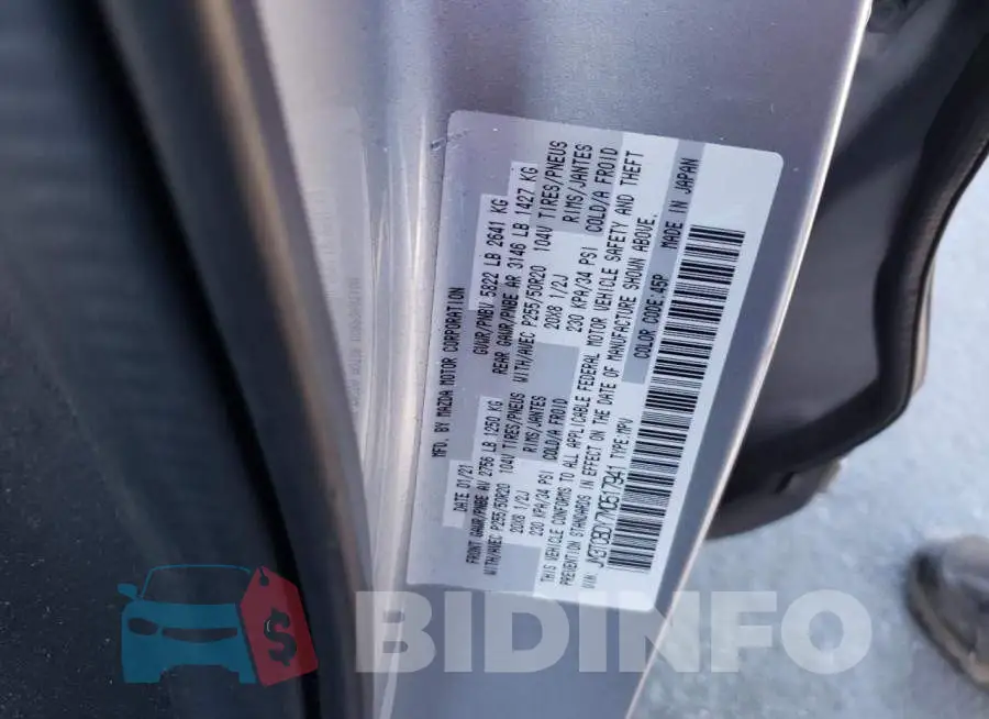 JM3TCBDY7M0517941 Photo# 12