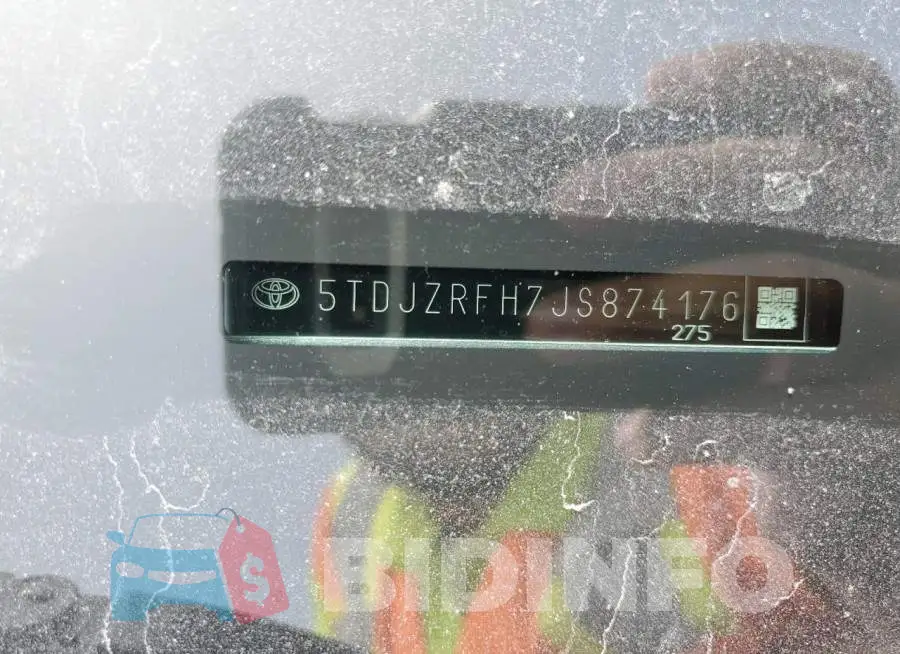 5TDJZRFH7JS874176 Photo# 13