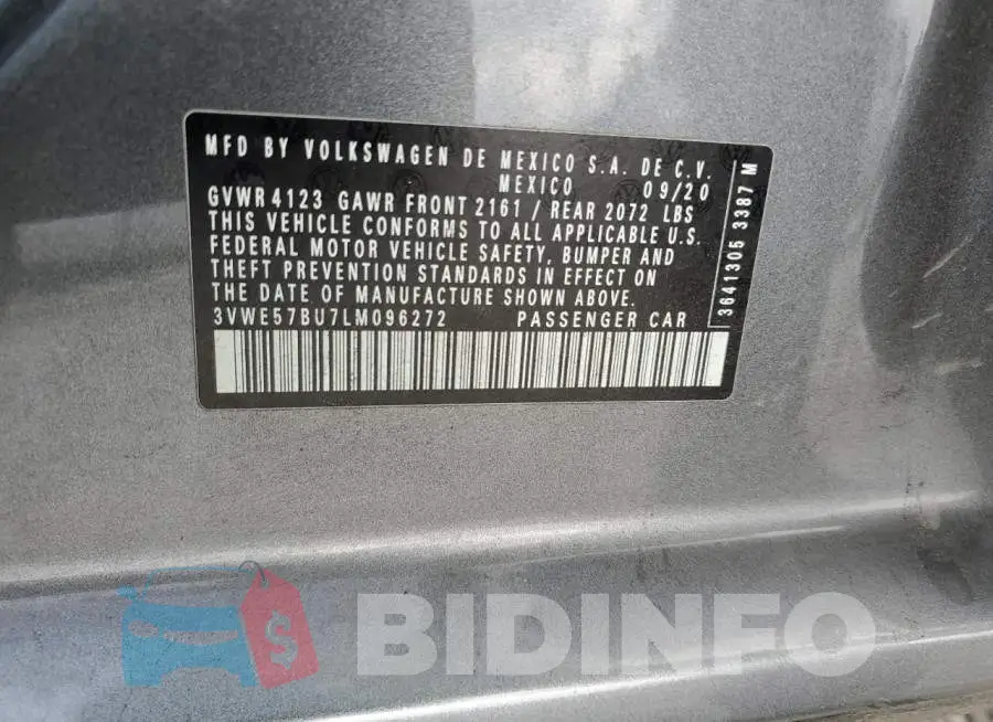 3VWE57BU7LM096272 Photo# 12