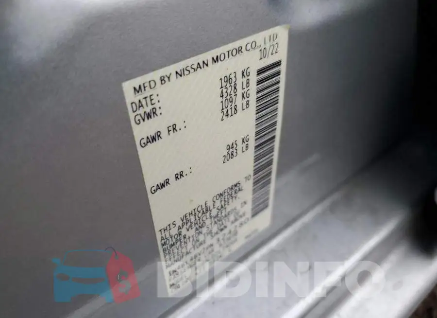 1N4BL4BV2PN324280 Photo# 12